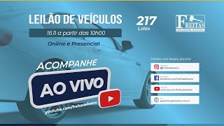 AO VIVO  Leilão Online de Veículos  Freitas Leiloeiro 16112023 [upl. by Browne]