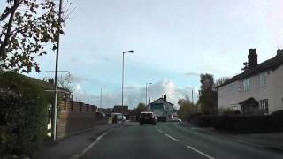 Driving On The A5147 From Downholland Cross Lancashire To Maghull Merseyside England [upl. by Yrdnal]