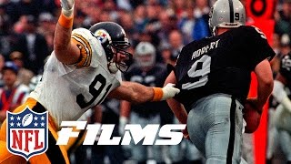 Kevin Greene Becomes a Steeler amp Blitzburgh is Born  NFL Films  Kevin Greene A Football Life [upl. by Yolande265]