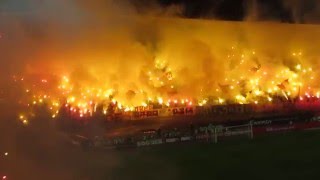 Neverovatna bakljada Delija za 71 rodjendan kluba Crvena zvezda  Jagodina 31 [upl. by Brennan]