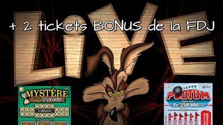 un Podium un Mystère et 2 tickets surprise🍀💵🍀 [upl. by Lopez]