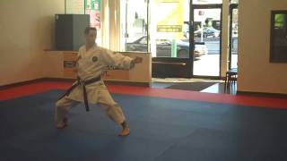 Jitte Kata  Slow motion  Warren Levi Karate [upl. by Sebbie]