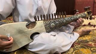 Larsha Pekhawar ta pashto song rabab instrumental [upl. by Sadirah191]