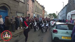 Coleraine Fife amp Drum FB  Dunloy Accordion Band Parade 2024 [upl. by Brodie]