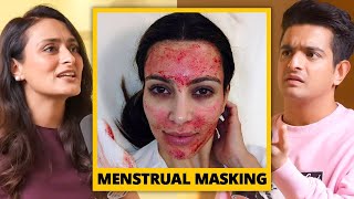 Should You Use Period Blood On Face  Top Skin Doctor Answers Menstrual Masking Explained [upl. by Fitzpatrick]