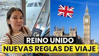 Nuevas reglas para VIAJAR a REINO UNIDO 🇬🇧 20242025 [upl. by Annavoig698]