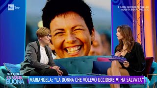 Mariangela quotSono stata plagiata e ho fatto parte di una settaquot  La Volta Buona 06122023 [upl. by Tebazile]