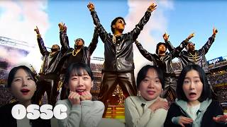 KOREANS REACT TO SUPER BOWL HALFTIME SHOW  𝙊𝙎𝙎𝘾 [upl. by Dercy]