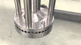 SILVERSON HOMOGENIZER MIXER MODEL EX60 WITH HEAVY DUTY ADJUSTABLE STAND [upl. by Darda339]