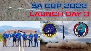 Spaceport America Cup 2022  Launch Day 3 [upl. by Liesa]