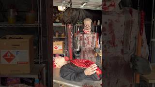 EVIL LABORATORY Halloween2023 HomeHaunt Animatronic EvilScientist HauntedHouse Halloween [upl. by Eitten]