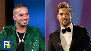 J Balvin y David Bisbal tienen mucho que agradecer en el día de Acción de Gracias [upl. by Artima]