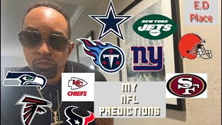 My 20242025 NFL Predictions 1st to last place in each division Lets talk about it [upl. by Alejoa159]