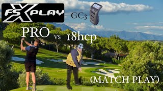 FSX PLAY REVIEW VALDERRAMA FRONT 9  MATCH PLAY [upl. by Llehcar865]