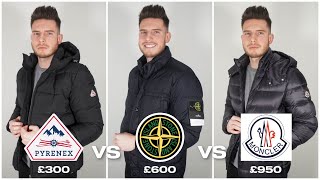 What Is The BEST Designer Coat Pyrenex vs Stone Island vs Moncler [upl. by Burkle]