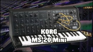 Korg MS20 Mini Analog Synth Demo [upl. by Krishnah]