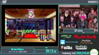 Awesome Games Done Quick 2015  Part 96  Mischief Makers by Jackafur [upl. by Okim257]