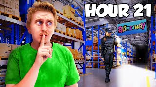 24 HOURS IN THE SLIMEATORY WAREHOUSE CHALLENGE [upl. by Westlund70]