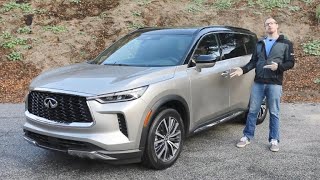 2022 Infiniti QX60 Test Drive Video Review [upl. by Eyot]