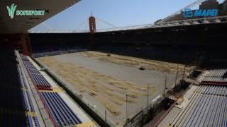 Stadio Luigi Ferraris Genova [upl. by Nivlek]