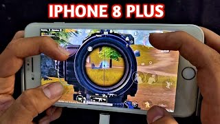 IPHONE 8 PLUS IN 2023  best 4FINGERS CLAW PUBG HANDCAM [upl. by Noet]