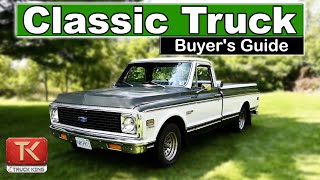 What to Look for When Buying a Classic Truck  A Closer Look at Our 1971 Chevy C10 Cheyenne [upl. by Daphne428]