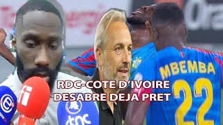 CAN 12 finale RDCCOTE DIVOIRE MATCH DE REVANCHE POUR LES LÉOPARDS Arthur Maswaku  Y WISSA [upl. by Lody]