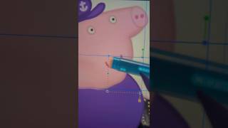 Grandpa Pig Transformation art peppapig satisfying [upl. by Yartnoed470]