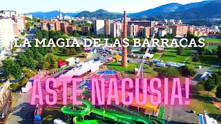 ¡La Magia de las Barracas en Aste Nagusia de Bilbao 🎡✨ [upl. by Refynnej]