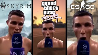 Cristiano Ronaldo SIUUU in different games 2 [upl. by Akire958]