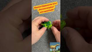 Playtive Clippysaurier 6 in 1 „Parasaurolophus“mini speed build brick playtive clippy [upl. by Apple205]