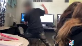 Parents raise concerns after video circulates of violent middle school fight [upl. by Keefer634]