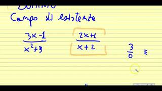 frazioni algebriche e dominio di una frazione algebrica [upl. by Godiva]