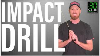 Golf Swing Drills at Home Wrist Position at Impact [upl. by Marquis137]