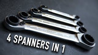 Bahco 4 in 1 Ratcheting Spanner Set [upl. by Solita838]