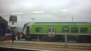 Train ride from Dublin to Belfast [upl. by Ahsiruam]