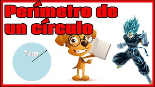 Como calcular El PERÍMETRO DE UN CÍRCULO fácil y rápido [upl. by Kordula]