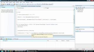 Visual Basic 2008 Tutorial 2  Get drive free space and type [upl. by Esihcoc861]