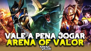 VALE A PENA JOGAR ARENA OF VALOR EM 2024 COMO ESTÁ O ARENA OF VALOR ATUALMENTE [upl. by Aneekas]