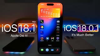 iOS 181 Public Beta 3   They Did It Much Improved [upl. by Brazee]