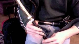 Michael Vignoles Uilleann Pipes Practice Set [upl. by Orvas]