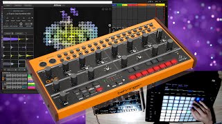 Behringer CRAVE  Melodic Techno JAM with Algonaut ATLAS 2021 [upl. by Enaywd]