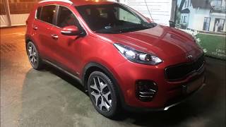 Kia Sportage IV TGDI GTLine 177hp 2016 acceleration 0100kmh [upl. by England411]