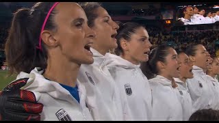 Italy National Anthem  FIFA Womens World Cup 2023 [upl. by Collen]