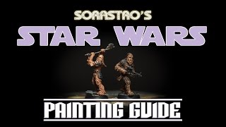 Star Wars Imperial Assault Painting Guide Ep11 Chewbacca and Gaarkhan [upl. by Ttoille193]