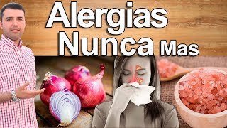 Adiós a Las Alergias  5 Remedios Naturales Con Cosas Que Tienes en Casa  Cebolla Bicarbonato [upl. by Sylvia]