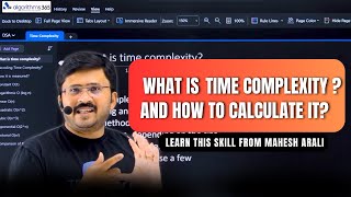 Mastering Time Complexity A Comprehensive Guide for Calculating and Comparing Algorithm Efficiency [upl. by Kcorb659]
