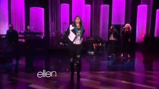 Demi Lovato  Neon Lights Live at The Ellen DeGeneres Show [upl. by Carita957]