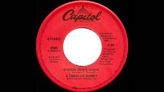 1978 HITS ARCHIVE Boogie Oogie Oogie  A Taste Of Honey a 1 recordstereo 45 single version [upl. by Saqaw]