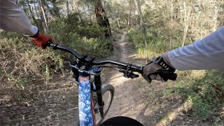 TIP RUN  FAST FUN BEGINNER TRACK DH BIKE  PIVOT PHOENIX [upl. by Ttik118]